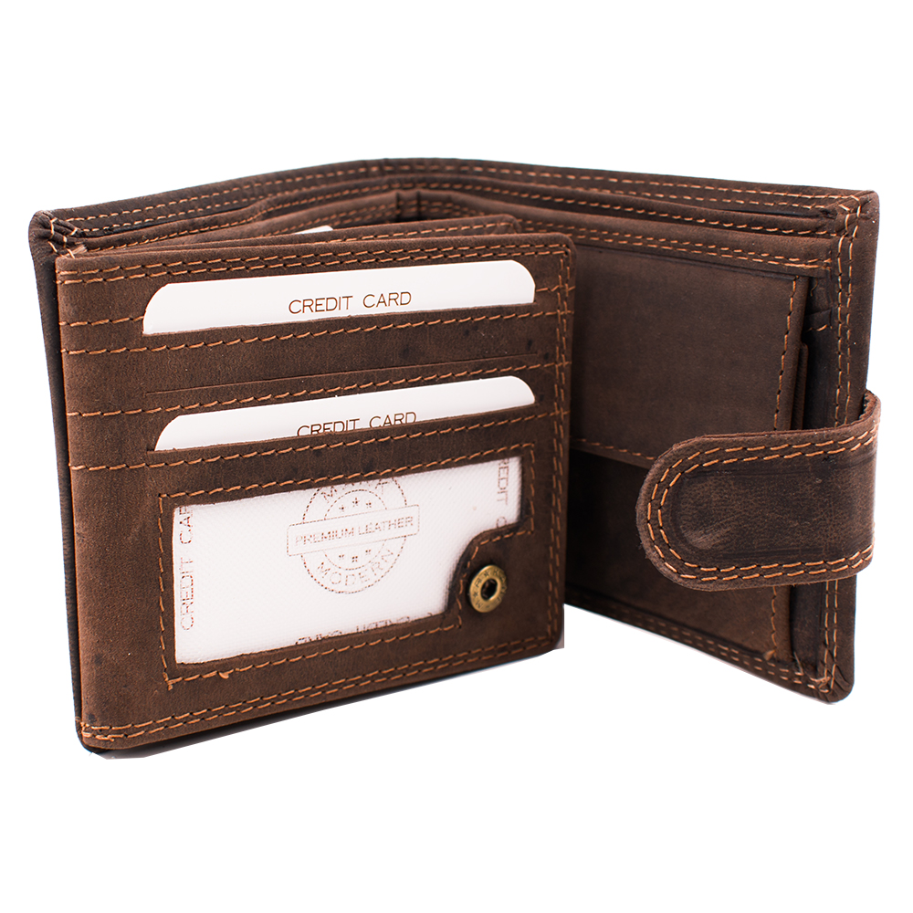 Luxusní pánská kožená peněženka na patent se znamením zvěrokruhu Ryba premium kůže Master Pragati Elite GTI 356L