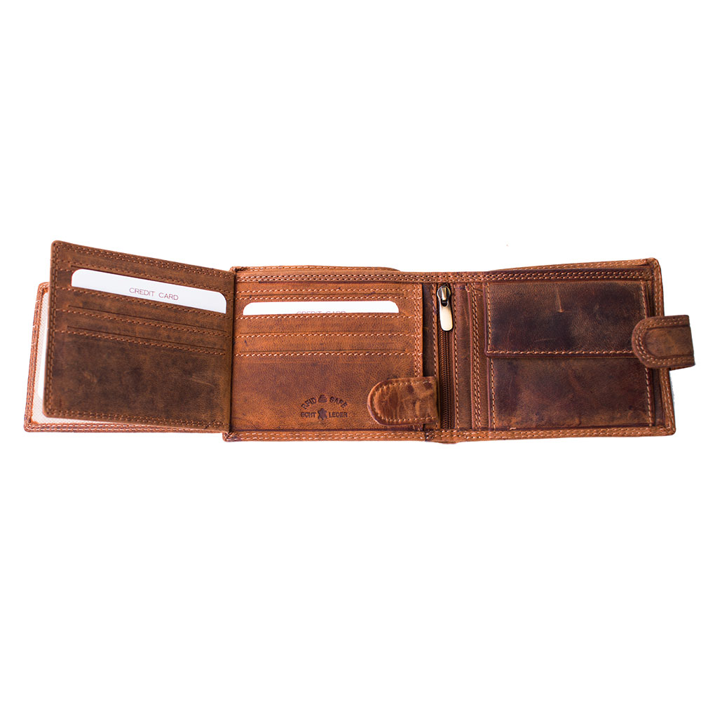 Luxusní pánská kožená peněženka na patent se znamením zvěrokruhu Býk premium kůže Master Pragati Excelent GTI 2550L