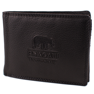 Luxusní pánská kožená peněženka černá premium kůže Master Pragati Elite GTI 3245