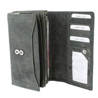 Luxusní kvalitní číšnická kožená kasírka premium kůže černá Master Pragati Excelent GTI 8270